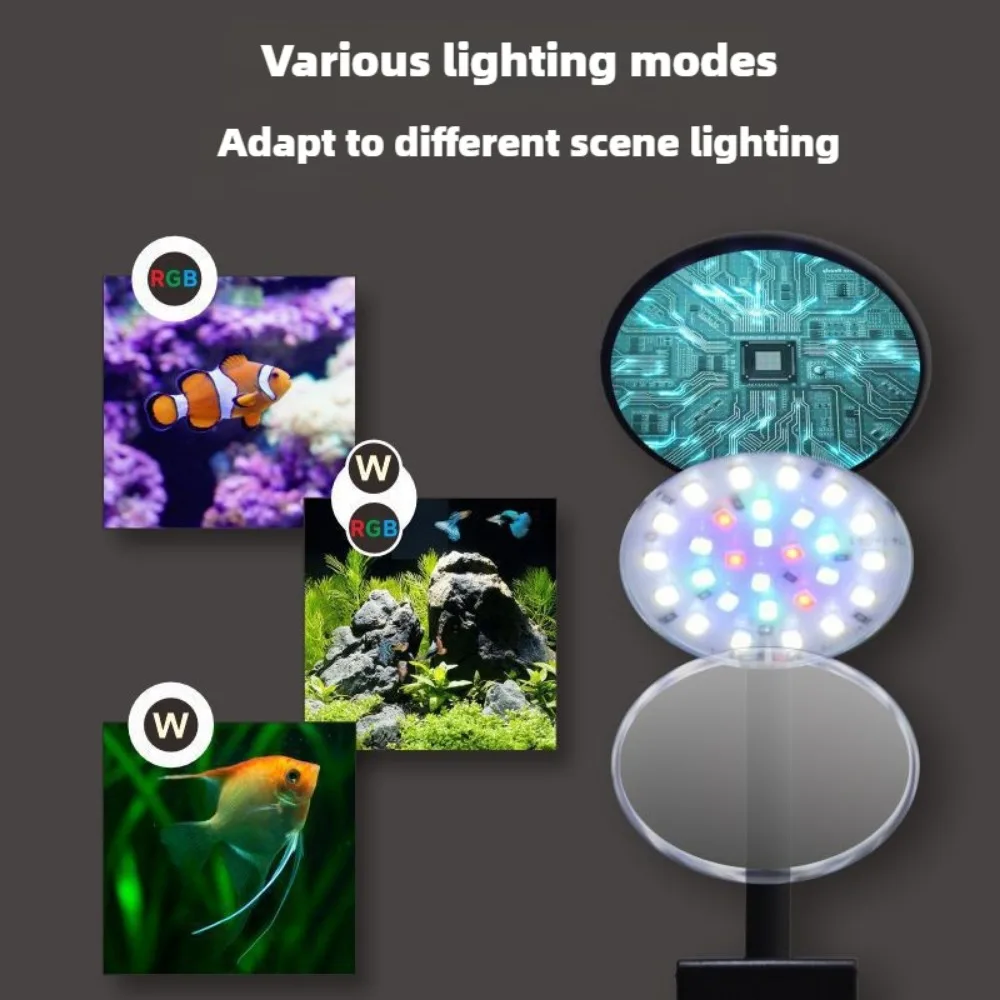 Planted Aquarium Freshwater - Clip-on LED Aquariumlamp Dimbaar Aquariumarmatuur met
