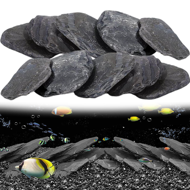 Aquasoil Substrate - 500g/1000g Aquarium Slate Chips – Visveilige