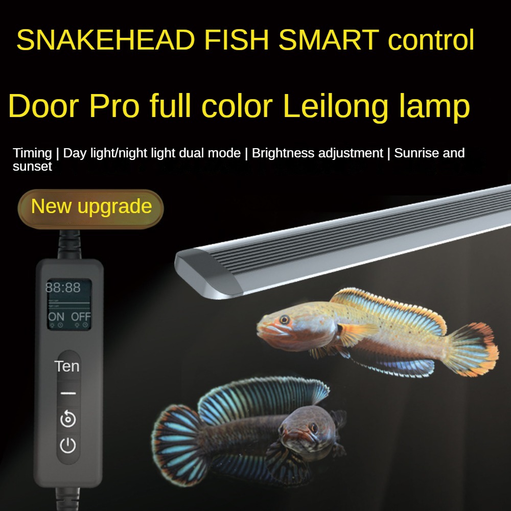 Planted Aquarium Freshwater - LED-aquariumlicht, Arowana-aquarium, helderheidsaanpassing, tijdinstelling, stimuleren zonsopgang