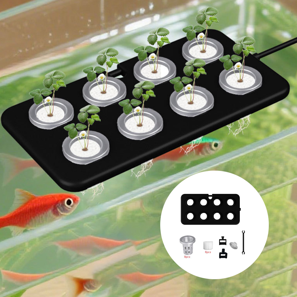 Aquarium Planted Wall - Aquatische Drijvende Plantplank Plantmand 22.8*11.7cm Wandmontage