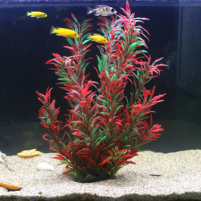 Aquarium Plant - 50CM Kunstmatige Aquarium Zeldzame Planten Aquarium