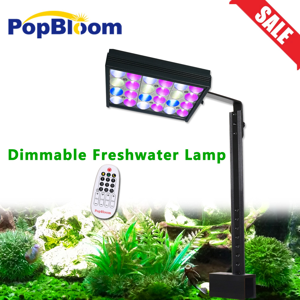 Planted Aquarium Freshwater - Popbloom-Timer Aquarium Led Verlichting, Zoetwater Led