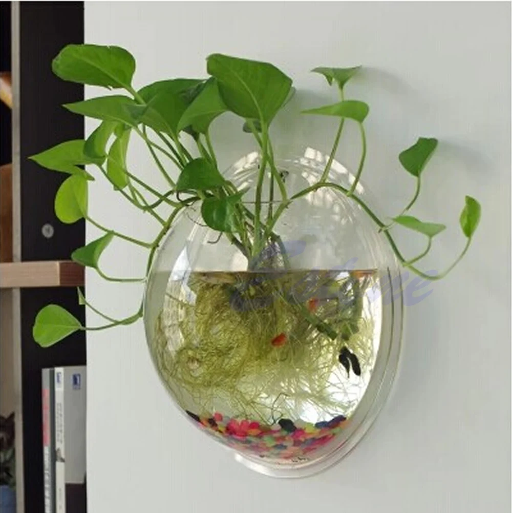 Wandgemonteerde acryl viskom T - Aquarium Planted Wall recensie en prijs