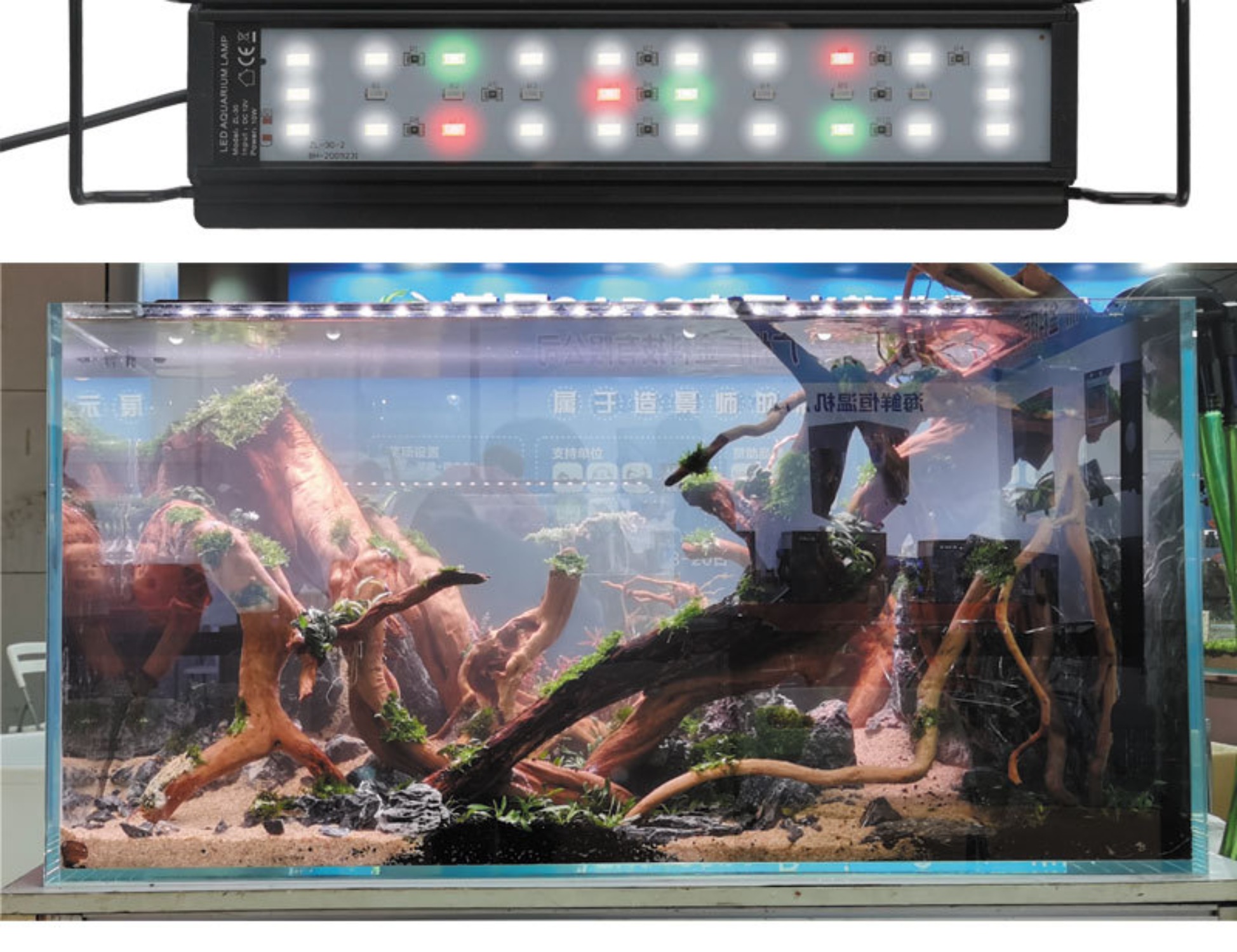LED Aquariumlamp 12 inch met t - Planted Aquarium Freshwater recensie en prijs