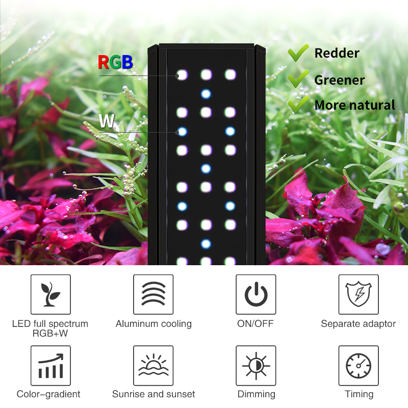 WEEKAQUA V Serie V400SE RGBW 1 - Planted Aquarium Freshwater recensie en prijs