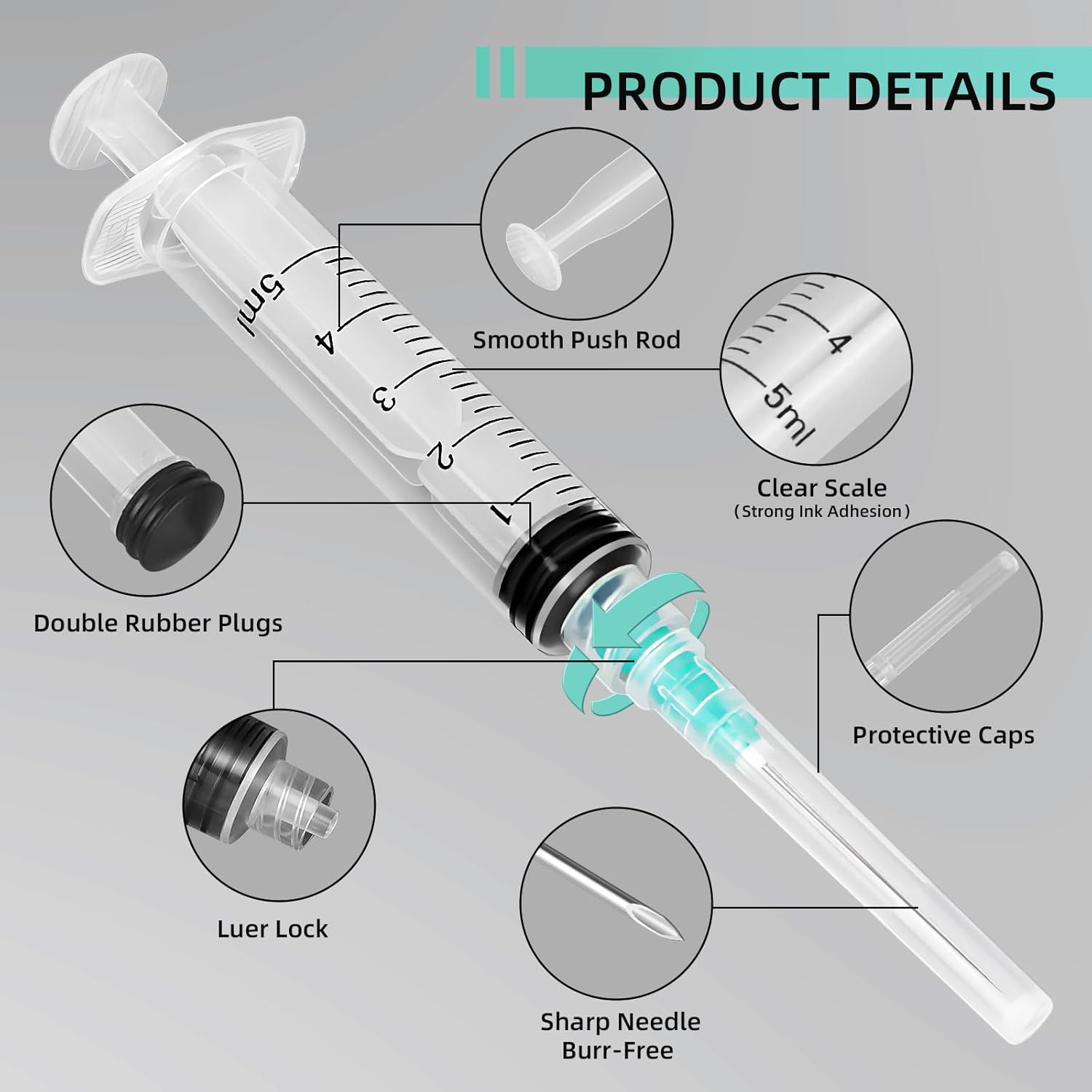 5 ml Luer Lock-spuit, geschikt - Aquarium Plant recensie en prijs