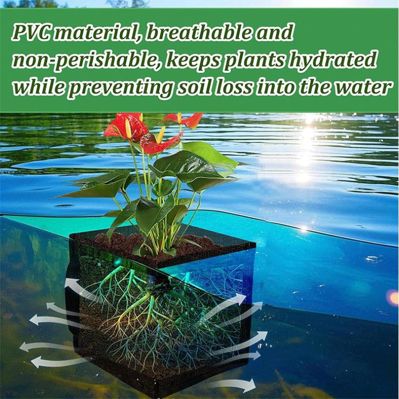 4 stuks zwarte gaas vijverplan - Aquarium Plant recensie en prijs