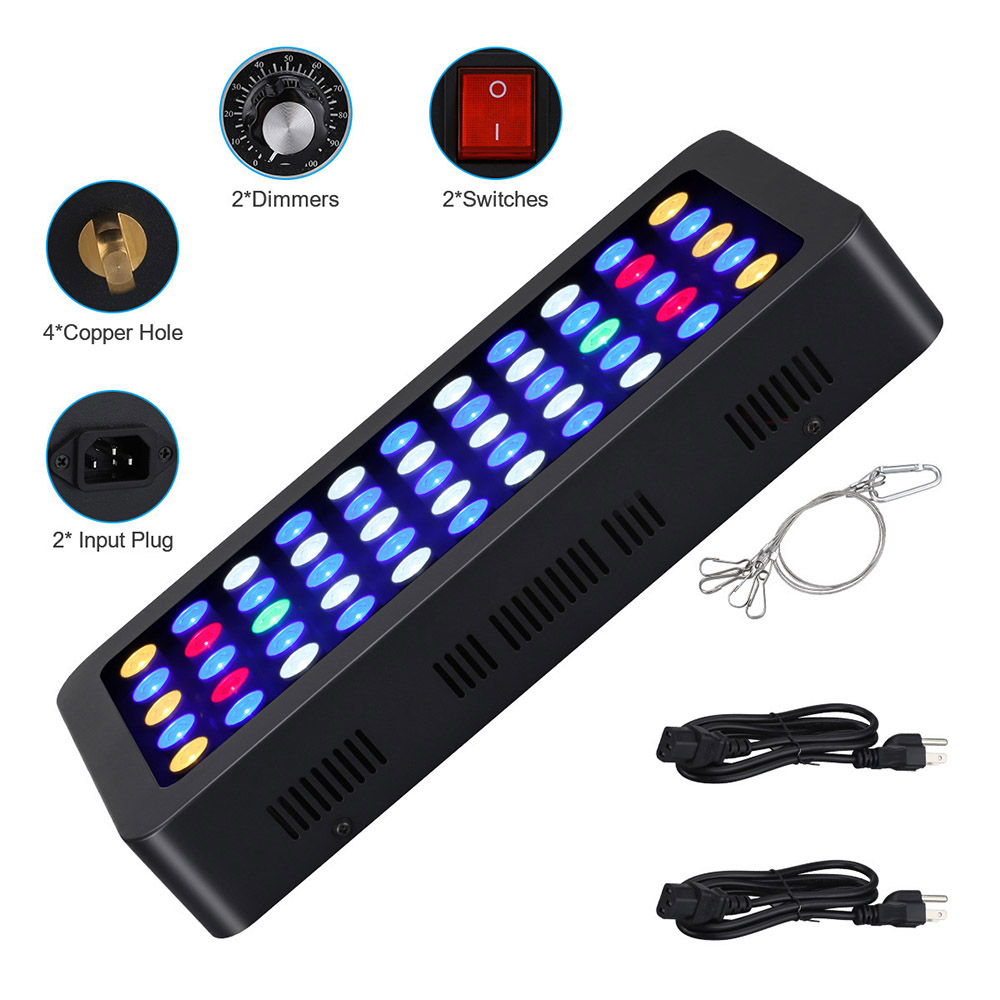165W LED Aquaria Licht Dimbare - Planted Aquarium Freshwater recensie en prijs
