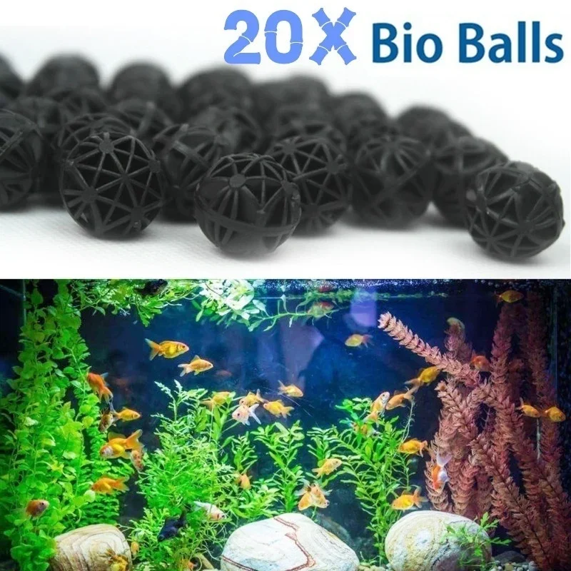 20 Stuks 16mm Aquarium Bio Bal - Planted Aquarium Freshwater recensie en prijs