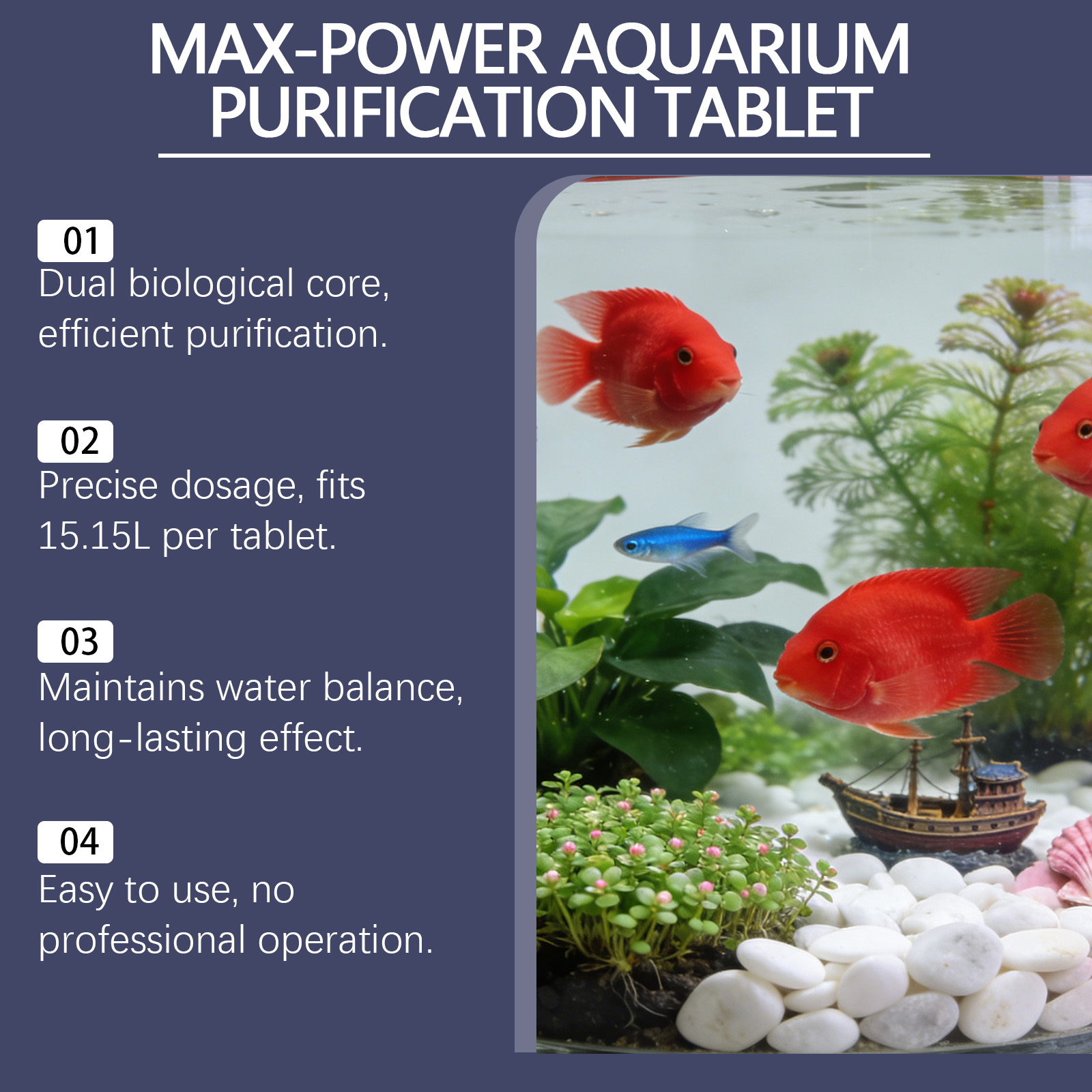 Algenverwijderingstabletten vo - Planted Aquarium Algae Remover recensie en prijs