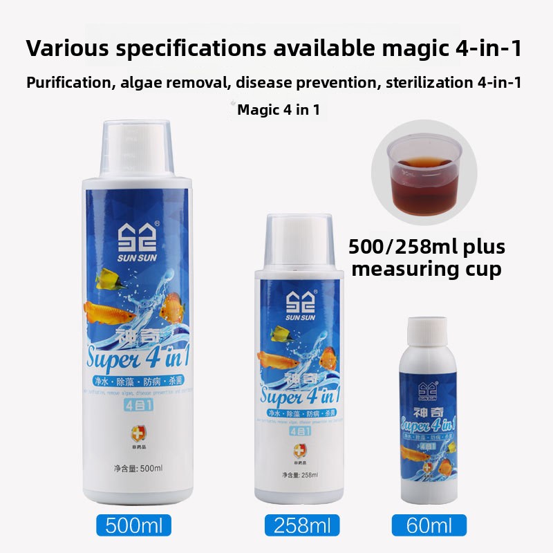 Sunsun 4-in-1 aquariumwatercon - Planted Aquarium Algae Remover recensie en prijs